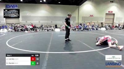 85 lbs Rr Rnd 1 - Jaxon Lemke, Askren Wrestling Academy - (A) vs Kayden Rands, Michigan Premier WC - (B)