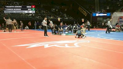 150 Class 4 lbs Cons. Round 2 - Connor McBride, Marquette vs Valentin Ledezma, Francis Howell North