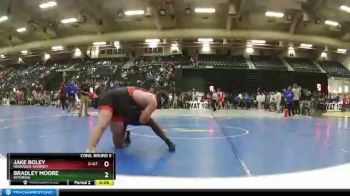 285 lbs Cons. Round 5 - Jake Boley, Nebraska-Kearney vs Bradley Moore, Wyoming