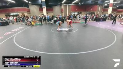 138 lbs Cons. Round 2 - Ivan Villarreal, Militia Trained Mat Club vs Joey Esparza, Mission Wrestling Club