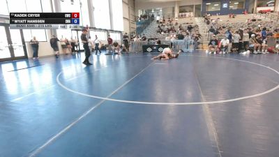 215 lbs Champ. Rd Of 16 - Kaden Cryer, Cardinal Wrestling Club vs Wyatt Hanssen, Sanderson Wrestling Academy