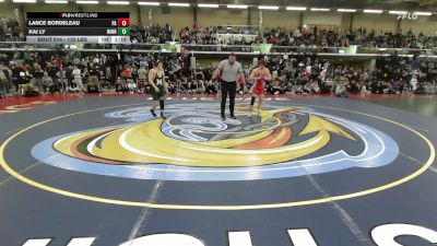 132 lbs Semifinal - Lance Bordeleau, Pinkerton Academy vs Kai Ly, Minnechaug