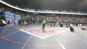 5A 285 lbs Quarterfinal - Kohl Greene, Montgomery Central vs Zack Knott, North Davidson High School