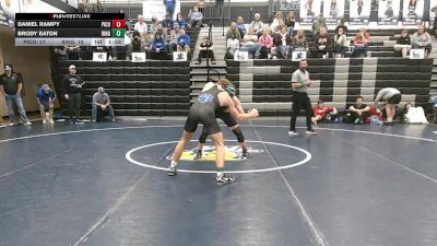 138 lbs 2nd Wrestleback (16 Team) - Daniel Rampy, Pike County vs Brody Eaton, Ringgold