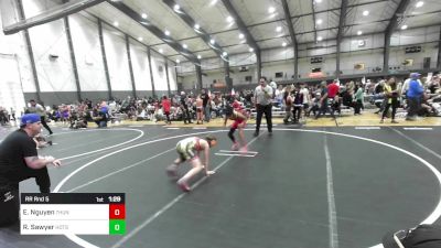 90 lbs Rr Rnd 5 - Ethan Nguyen, Thunder Mountain WC vs Rudy Sawyer, Hotshots Wrestling