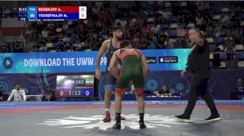 79 kg 1/4 Final - Alp Begenjov, Turkmenistan vs Mahdi Yousefihajivar, Iran