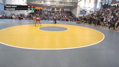 150 lbs Champ. Round 1 - Ian Alfree, Smyrna H S vs Welby Smith, St Andrews H S