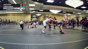 175 lbs Round Of 32 - Joseph Reza, South High Rebel WC vs Xavier Urquiza, Bagdad Copperheads WC