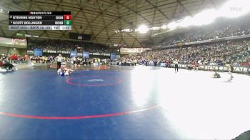 Boys 2A 120 lbs Champ. Round 1 - Stevens Nguyen, Chief Sealth vs Scott Bollinger, West Valley (Spokane)