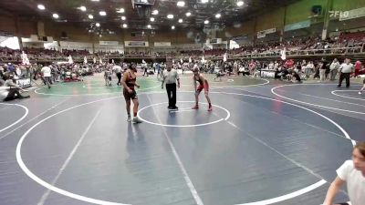 144 lbs Semifinal - Brayden Quinlan, Bear Cave WC vs Akeem Mitchell, NM Gold