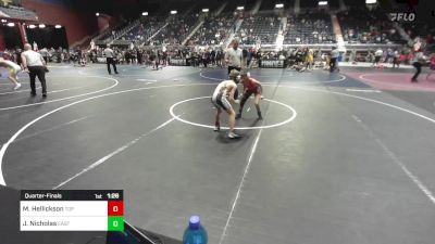 73 lbs Quarterfinal - Mason Hellickson, Top Of The Rock WC vs Jackson Nicholas, Eastside United