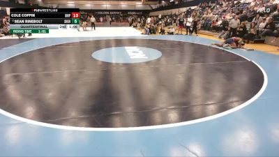 184 lbs Cons. Round 3 - Nathan Kovalcik, Messiah vs Ronald Black, Liberty