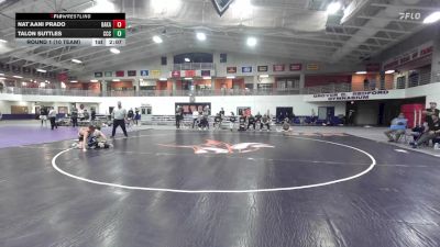 133 lbs Round 1 (10 Team) - Talon Suttles, Colby Community College vs Nat`aani Prado, Baker (Kan.)