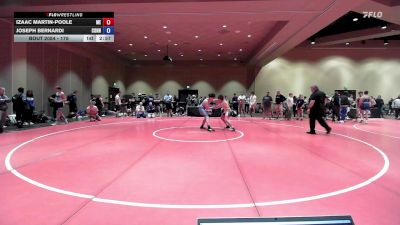 175 lbs Champ. Round 1 - Izaac Martin-Poole, Maine vs Joseph Bernardi, Connecticut