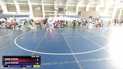 120 lbs Champ. Round 2 - Caine Martin, CA vs Gavin Dalton, CA