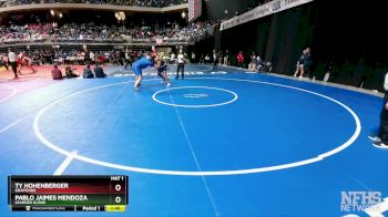 5A 285 lbs Quarterfinal - Pablo Jaimes Mendoza, Leander Glenn vs Ty Hohenberger, Grapevine