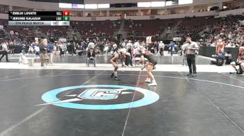 4A 138 lbs 5th Place Match - Emilio Lovato, Valley vs Jerome Salazar, Legacy Academy