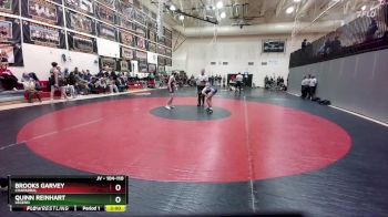 104-110 lbs Round 2 - Quinn Reinhart, Legend vs Brooks Garvey, Chaparral