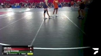 215 lbs Round 1 (4 Team) - Joe Volk, White Bear Lake vs Hunter Richmond, Canton