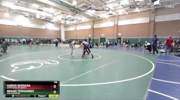 106 lbs Champ. Round 2 - Reggie Fernandez, San Gorgonio vs Aaron Quesada, Santa Rosa Academy