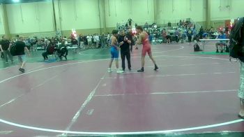 120 lbs Consolation - Leonardo Trejos, Casa De Lucha vs Michael Maisonet, Youth Impact Center Wrestling Club