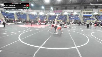 138 lbs Round Of 32 - Blake Simpson, Eaglecrest WC vs Trindyn Degodt, Hastings Wrestling Club