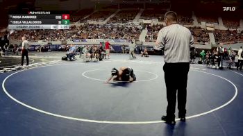 100-D1 Champ. Round 1 - Rosa Ramirez, Cesar Chavez High School vs Isela Villalobos, Sunnyside High School