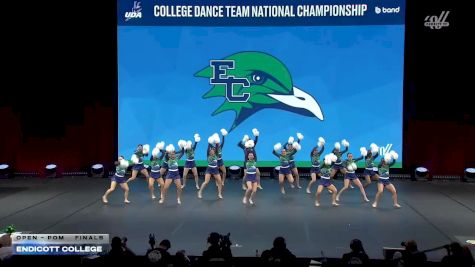 Endicott College [2026 Open - Pom Finals] 2026 UCA & UDA College Cheerleading and Dance Team National Championship