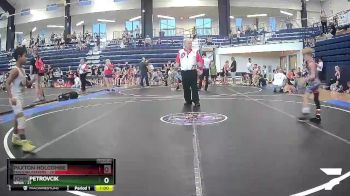 55 lbs Champ. Round 1 - Paxton Holcombe, Carolina Reapers vs John Petrovcik, NBWA