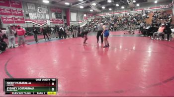 155 lbs Champ. Round 3 - Nicky Muratalla, Chaffey vs Sydney Lostaunau, Bishop Amat