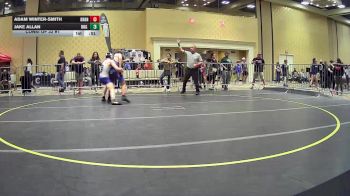 132 lbs Consi Of 32 #1 - Adam Winter-Smith, Granite WC vs Jake Allan, Dog Pound