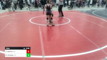 83 lbs Consolation - Jeriah Morfin, New Mexico Bad Boyz vs Austin Urioste, New Mexico Bad Boyz