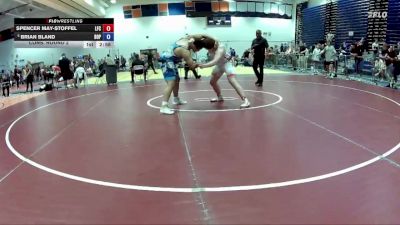 285 lbs Cons. Round 2 - Spencer May-stoffel, Liberty Flight Club vs Brian Bland, Bop