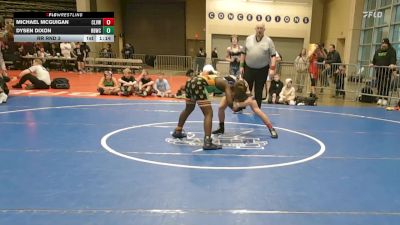 116 lbs Rr Rnd 3 - Michael McGuigan, Clearview - MSC vs Dysen Dixon, Rabbit Wrestling Club - MSC