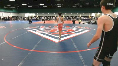 106 lbs Consi Of 64 #1 - Simon Carter, CO vs Eli Routszong, GA