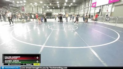 96 lbs Cons. Semi - Calvin Averett, Red Devil Mat Club vs Damien Jarvis, Team Real Life Wrestling