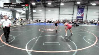 152 lbs Rr Rnd 2 - Vincent Esposito, Triumph Black vs James Tildsley, Doughboy Black