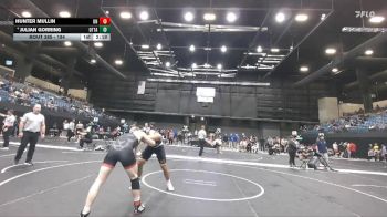 184 lbs Semifinal - Hunter Mullin, Unattached vs Julian Gorring, Ottawa University