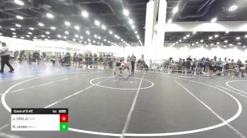 89 lbs Consi Of 8 #2 - Jeffrey Chin Jr, DUB Wrestling vs Ryder Jones, Gold Rush Wrestling