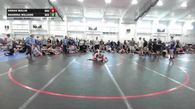 114 lbs Round Robin 2 - Kieran Mullin, Rogue Wrestling Club-MS vs Makenna Williams, Backyard Barbarians-MS