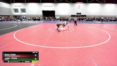 157C Quarterfinal - Isaac Steed, Shawnee Mission West HS vs Corey Cronk, Staley
