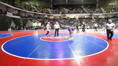 170 lbs Champ. Round 1 - Hannah Crowe, Franklin County vs Monica McClendon, Lumpkin Co.