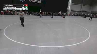 138 lbs Cons. Rd Of 16 - Luke Banas, Illinois vs Noah Wuthnow, Abilene Kids Wrestling Club