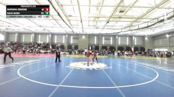 126 lbs Round Of 32 - Jahzara Jenkins, Bristol Central vs Julia Bara, Bethel