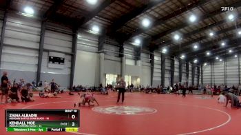 106 lbs Finals (8 Team) - Zaina Albadri, Missouri Battle Gear Black vs Kendall Moe, Indiana Inferno Gold