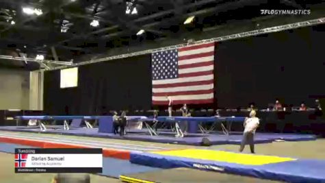 Darian Samuel - Tumbling, Airborne Academy - 2021 USA Gymnastics Championships