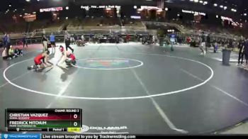 106 lbs Champ. Round 2 - Christian Vazquez, Doral Academy vs Fredrick Mitchum, Miami Southridge Hs