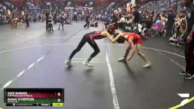 75 lbs Semifinal - Jace Barnes, Northern Elite Pitbulls vs Isaiah Scheffler, Attack WC