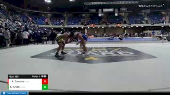 160 lbs Champ. Round 2 - Angel Zamora, Hoopeston vs Kurt Smith, Hononegah