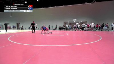 135 lbs Champ. Round 5 - Tayla Skelley, TX vs Gwen Musser, TX